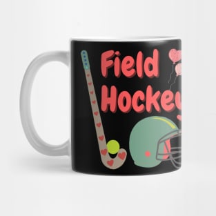 Field Hockey Valentine Mug